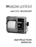 Preview for 1 page of JRC NCR 300A Manual