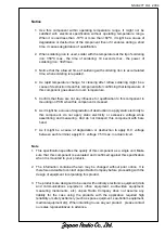 Preview for 3 page of JRC NSVA277 Manual