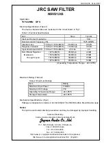 JRC NSVS1203 Manual предпросмотр