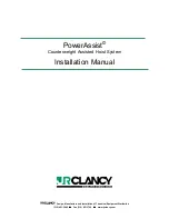 Preview for 1 page of JRClancy PowerAssist Installation Manual