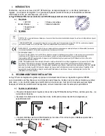 Preview for 3 page of JRI Maxant Spy RF User Manual