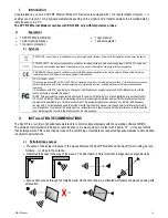 Preview for 16 page of JRI Maxant Spy RF User Manual