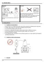 Предварительный просмотр 4 страницы JRI SPY RF AlarM User Manual