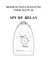 JRI SPY RF  RELAY User Manual preview