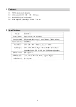 Preview for 5 page of JS Automation PMC-2615-16 User Manual