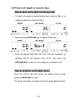 Preview for 14 page of JS-AZ PRIS SCALE Operation Manual