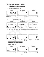 Preview for 15 page of JS-AZ PRIS SCALE Operation Manual