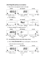 Preview for 17 page of JS-AZ PRIS SCALE Operation Manual