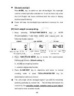 Preview for 24 page of JS-AZ PRIS SCALE Operation Manual