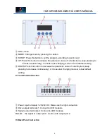 Предварительный просмотр 4 страницы JS Led Power HM-12RGB8A3-DMX512 Manual