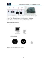 Предварительный просмотр 5 страницы JS Led Power HM-12RGB8A3-DMX512 Manual