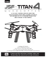 Предварительный просмотр 1 страницы JSF Titan4 Instructions Manual