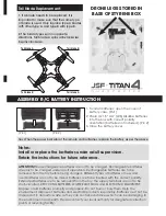 Предварительный просмотр 3 страницы JSF Titan4 Instructions Manual