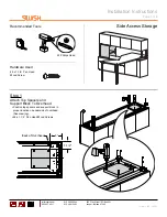 JSI SWISH  Side Access Storage Installation Instructions preview