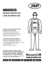 JSP FAR0204 Instructions On Use, Care And Inspection preview