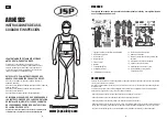 Предварительный просмотр 32 страницы JSP FAR0204 Instructions On Use, Care And Inspection