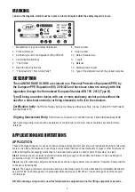 Preview for 3 page of JSP FAR0504 Instructions On Use, Care And Inspection