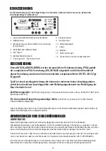 Preview for 15 page of JSP FAR0504 Instructions On Use, Care And Inspection