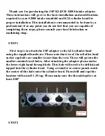 Preview for 2 page of JSP K24 S2000 Manual