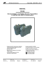 JSP P5335 Manual предпросмотр