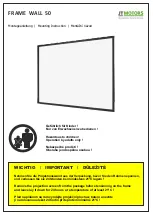 JT Motors FRAME WALL 50 Mounting Instruction preview