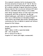 Preview for 3 page of JTA Innovations 32 Yak 54 Manual