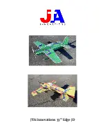 Preview for 1 page of JTA Innovations 33" Edge JD Manual