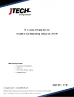 Preview for 1 page of JTECH I-Station Installation And Operating Instructions Manual