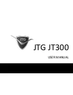 Preview for 1 page of JTG JT300 User Manual