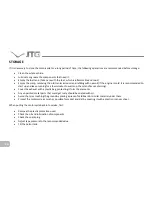 Preview for 34 page of JTG JT300 User Manual