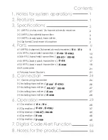 Preview for 4 page of JTS CM-201i Instruction Manual