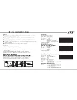 Предварительный просмотр 2 страницы JTS GM-5206C Instruction Manual