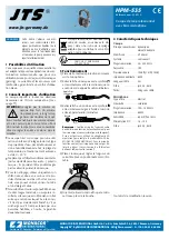 Preview for 3 page of JTS HPM-535 Instructions