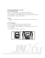 Предварительный просмотр 19 страницы JTS IN264 User Manual