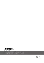 JTS IT-12D User Manual предпросмотр