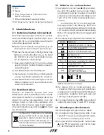 Предварительный просмотр 6 страницы JTS JSS-20/5 Instruction Manual