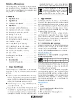 Предварительный просмотр 13 страницы JTS JSS-20/5 Instruction Manual