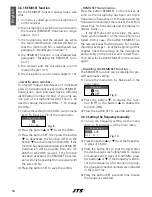 Предварительный просмотр 16 страницы JTS JSS-20/5 Instruction Manual