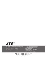 Preview for 1 page of JTS JSS-20 Product Manual