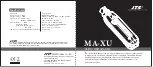 JTS MA-XU Quick Manual preview