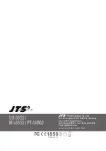 JTS Mh-36G2 Instruction Manual preview