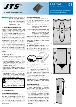 JTS PS-510M Manual preview