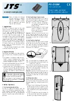 Предварительный просмотр 3 страницы JTS PS-510M Manual