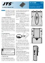 Предварительный просмотр 5 страницы JTS PS-510M Manual