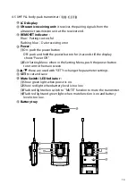 Предварительный просмотр 18 страницы JTS RU-850LTB Instruction Manual