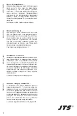 Preview for 2 page of JTS SIEM-111/5 Instruction Manual