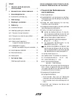 Preview for 4 page of JTS UF-10R/12 Instruction Manual