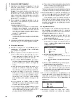 Preview for 30 page of JTS UF-10R/12 Instruction Manual