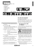 Preview for 5 page of JTS UF-20R/5 Instruction Manual