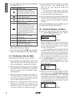 Preview for 8 page of JTS UF-20R/5 Instruction Manual